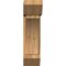 Ekena Millwork Thorton Slat Rough Sawn Bracket w/ Offset Brace, Western Red Cedar, 8"W x 22"D x 30"H BKT0806X22X30THR06RWR - alternate 3